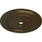 Ekena Millwork Classic Ceiling Medallion (Fits Canopies up to 5 1/2"), 41 1/8"OD x 4"ID x 2 1/8"P, Brass CM41CLBRS - alternate 2